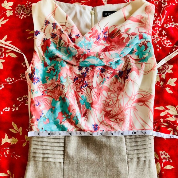 Beautiful Le Château Made-in-Canada Cowl Neck Midi Lined Pencil Dress XXS - Picture 11 of 16